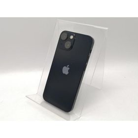 【中古】Apple 楽天モバイル 【SIMフリー】 iPhone 13 mini 128GB ミッドナイト MLJC3J/A【高崎モントレー】保証期間１ヶ月【ランクC】