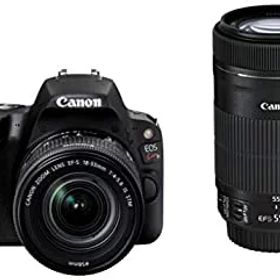 【中古】【非常に良い】Canon デジタル一眼レフカメラ「EOS Kiss X9」ダブルズームキット (ブラック) EOSKISSX9BK-WKIT