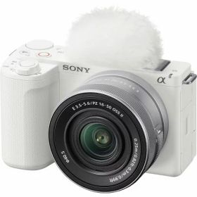 ソニー(SONY) VLOGCAM ZV-E10M2K-W ホワイト αEマウントデジタル一眼カメラ パワーズームレンズキット