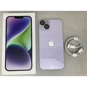 アップル Apple 【SIMロック解除済】docomo iPhone14Plus 128GB【ネットワーク利用制限〇】 パープル MQ4E3J/A