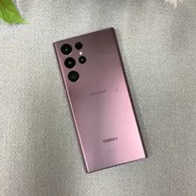 Samsung Galaxy S22 Ultra 256GB バーガンディ 国内SIMフリー 送料無料