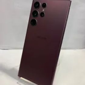 【中古品】Galaxy S22 Ultra docomo SIMロック解除済み 256GB SC-52C バーガンディ