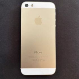 iPhone5s ゴールド 画面ひび割れあり