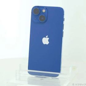 ソフマップ 〔中古品〕 iPhone13 mini 128GB ブルー MLJH3J／A SIMフリー【198】