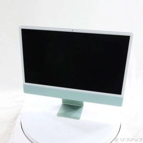 ソフマップ 〔中古品〕 iMac 24-inch Late-2023 MQRA3J／A Apple M3 8コアCPU_8コアGPU 8GB SSD256GB グリーン 〔14.8 Sonoma〕【258】