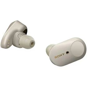 【中古】 ソニー ワイヤレスノイズキャンセリングイヤホン WF-1000XM3 : 完全ワイヤレス/ Amazon Alexa搭載 /Bluetooth/ハイレゾ相当 最大6時間連続再生 2019年モデル / マイク付き 360 Reality Audio認定モデル プラチナシルバー WF-1000XM3 SM