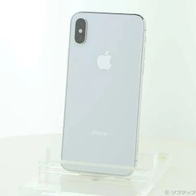 ソフマップ 〔中古品〕 iPhoneX 64GB シルバー MQAY2J／A SIMフリー【262】