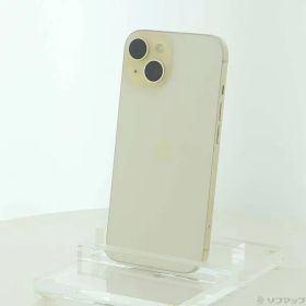 ソフマップ 〔中古品〕 iPhone15 128GB イエロー MTMK3J／A SIMフリー【198】