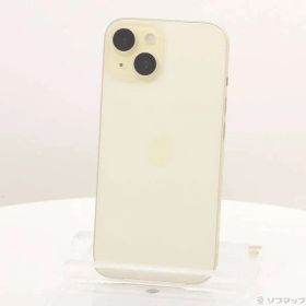 ソフマップ 〔中古品〕 iPhone15 256GB イエロー MTMQ3J／A SIMフリー【262】
