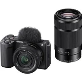 ソニー(SONY) VLOGCAM ZV-E10M2X-B フ゛ラック αEマウントデジタル一眼カメラ ダブルズームレンズキット