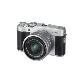 FUJIFILM ミラーレス一眼カメラ X-A5レンズキット シルバー X-A5LK-S(中古品)