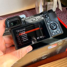 SONY α6400 ミラーレス一眼カメラENGLISH