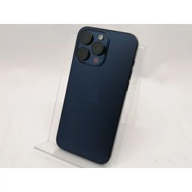 【中古】Apple 国内版 【SIMフリー】 iPhone 15 Pro Max 256GB ブルーチタニウム MU6T3J/A【新宿東口】保証期間1ヶ月【ランクB】