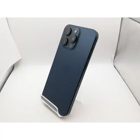 【中古】Apple 国内版 【SIMフリー】 iPhone 15 Pro Max 256GB ブルーチタニウム MU6T3J/A【新宿】保証期間1ヶ月【ランクB】