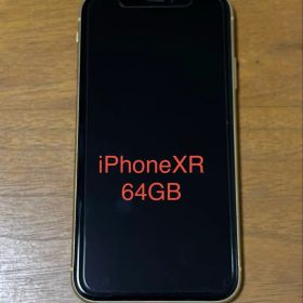 【値下げ】iPhone XR 64GB イエロー SIMフリー バッテリー83%