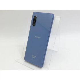 【中古】SONY docomo 【SIMロック解除済み】 Xperia 10 III ブルー 6GB 128GB SO-52B【大宮東口】保証期間1ヶ月【ランクB】