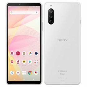 【中古】Xperia 10 III/Android 11 / 2021年夏モデル/ 6インチ / ROM 128GB / RAM 6GB / 4500mAh (SO-52B(docomo版), ホワイト)