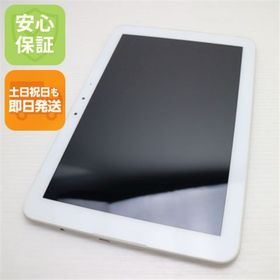 キョウセラ(京セラ)の超美品 KYT33 Qua tab QZ10 オフホワイト M777(タブレット)