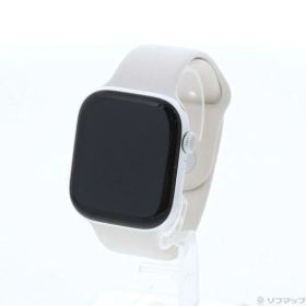 【中古】Apple(アップル) Apple Watch Series 10 GPS + Cellular 46mm シルバーアルミニウムケース スターライトスポーツバンド 【377-ud】