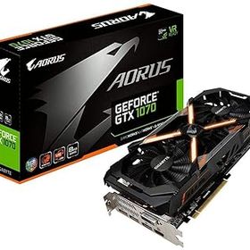 【中古】Gigabyte AORUS GeForce GTX 1070 8GB グラフィックカード GV-N1070AORUS-8GD REV2.0