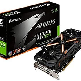 【中古-非常に良い】 Gigabyte AORUS GeForce GTX 1070 8GB グラフィックカード (GV-N1070AORUS-8GD REV2.0)