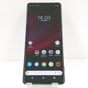 Xperia 1 III SOG03 au フロストブラック 送料無料 即決 本体 c11214