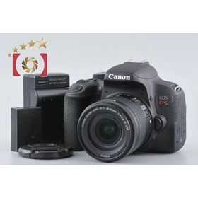 【中古】Canon キヤノン EOS Kiss X9i + EF-S 18-55mm f/4-5.6 IS STM