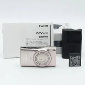 Canon コンパクトデジタルカメラ IXY 650 ブラック 光学12倍ズーム/Wi-Fi対応 IXY650BK