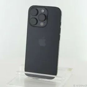 ソフマップ 〔中古品〕 iPhone16 Pro 256GB ブラックチタニウム MYN03J／A SIMフリー【276】