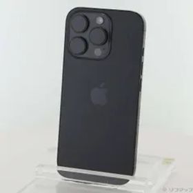 ソフマップ 〔中古品〕 iPhone16 Pro 256GB ブラックチタニウム MYN03J／A SIMフリー【258】