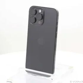 ソフマップ 〔中古品〕 iPhone16 Pro Max 256GB ブラックチタニウム 3N528J／A SIMフリー【295】