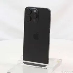 ソフマップ 〔中古品〕 iPhone16 Pro Max 256GB ブラックチタニウム 3N528J／A SIMフリー【305】