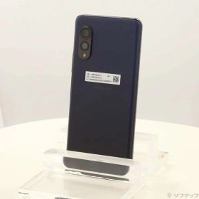 【中古】FCNT arrows N 128GB ブラッシュネイビー F-51C docomo SIMフリー 【198-ud】