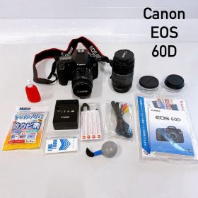 Canon EOS 60D デジタル一眼レフカメラ ダブルレンズセット