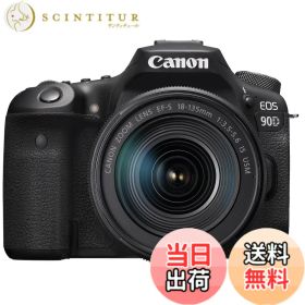【送料無料】Canon デジタル一眼レフカメラ EOS 90D 色：ブラック、サイズ：18-135mmレンズキット