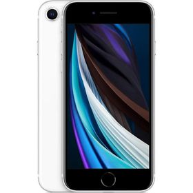 【美品・Bランク】電池100％ SIMフリー Apple iPhone SE (第2世代) 64GB ホワイト
