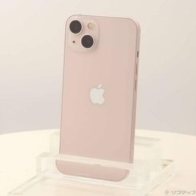 〔中古〕Apple(アップル) iPhone13 512GB ピンク MLNQ3J／A SIMフリー〔348-ud〕