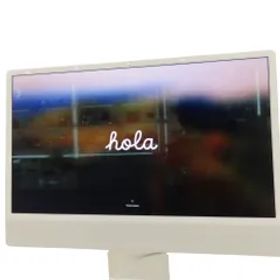 【中古】 Apple iMac 24inch MGPK3J/A A2438 4.5K 2021 一体型 Apple M1 8コア 8GB SSD256GB デスクトップ シルバー ホワイト アイマック A2500519 【無料ギフトラッピング承ります】