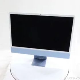 ソフマップ 〔中古品〕 iMac 24-inch Mid-2021 MGPK3J／A Apple M1 8コアCPU_8コアGPU 8GB SSD256GB ブルー 〔15.7 Sequoia〕【258】