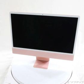ソフマップ 〔中古品〕 iMac 24-inch Mid-2021 MJVA3J／A Apple M1 8コアCPU_7コアGPU 8GB SSD256GB ピンク 〔15.7 Sequoia〕【258】