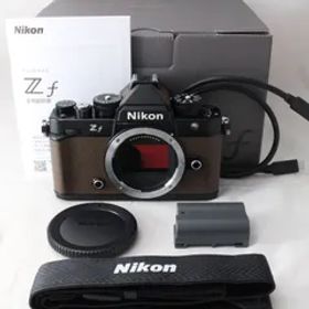 ☆プレミアムエクステリア（セピアブラウン）張替済・ショット数2880☆ Nikon Zf ボディ ミラーレス一眼 フルサイズ ニコン Z f #3354