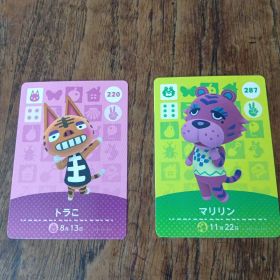 amiiboカードあつ森 トラコ マリリン