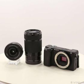 〔中古〕SONY(ソニー) α6400 ILCE-6400Y ダブルズームレンズキット ブラック〔368-ud〕