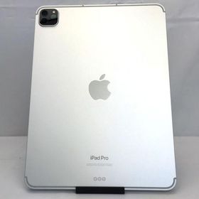 【中古】 Apple iPad Pro 11インチ 第4世代 Wi-Fi+Cellular 2TB シルバー MNYM3J/A (A2761) (HBA01003)iPad /iPadOS 26.2 /2000GB / 発売時期2022年〜