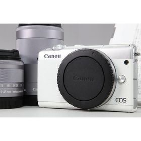 [極美品｜動作保証] Canon EOS M100 ダブルレンズキット ホワイト