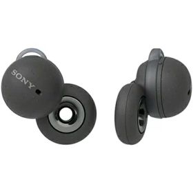 【中古】 ソニー LinkBuds :完全ワイヤレスイヤホン/小型軽量4.1グラム/フルオープンスタイルで常時装着可能/マイク通話性能/12mmドライバ/連続5.5時間再生/10分充電90分再生/IPX4防滴性能/操作性/Sound AR対応/グレー WF-L900 HM