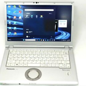 中古 フルHD 14インチ Panasonic Let's Note CF-LV9T11VS Windows11 超高性能 第10世代Core i7-10810u 16GB 爆速NVMe式256GB-SSD カメラ LTE 無線Wi-Fi6 Office付き Win11【中古ノートパソコン 中古パソコン 中古PC】送料無料 あす楽対応 即日発送（Windows10も可能 Win10）