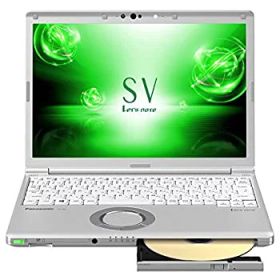 【中古-非常に良い】 パナソニック CF-SV72FGQR Let`s note SV7 店頭(Core i5-8250U/SSD256GB/SMD/W10Pro64/12.1WUXGA/シルバー/OFHB2016/LTE)