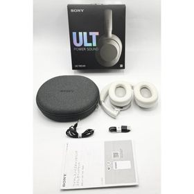中古 ニー(SONY) ワイヤレスノイズキャンセリングステレオヘッドホン WH-ULT900N オフホワイト
