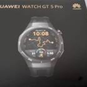 新品未開封 WATCH GT 5 Pro 46mm HUAWEI (ファーウェイ) スマートウォッチ (ゴルフナビ機能 3Dコースマップ 心電図 睡眠時呼吸乱れ検知)